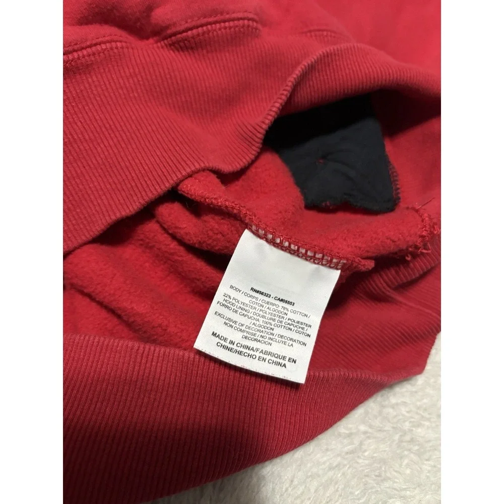Nike Jordan Men's Red Pullover‎ Hoodie Sweater Size Medium Jumpman Logo